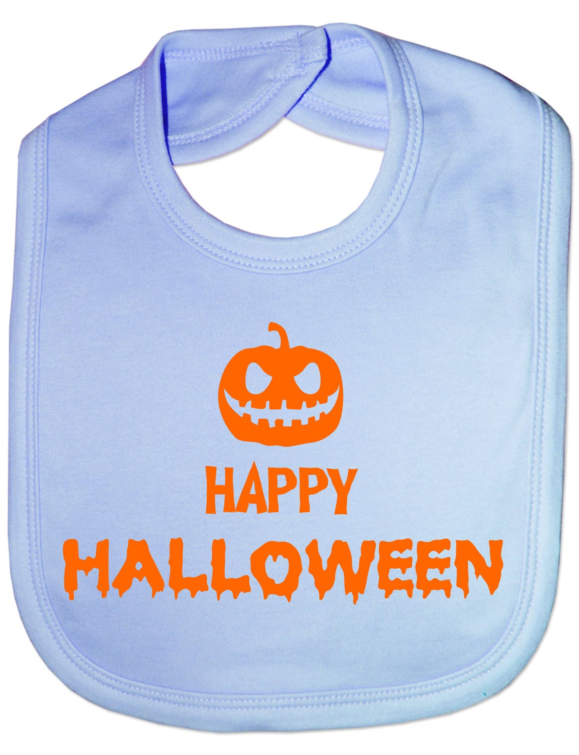 Glücklich Halloween Lustige Fütterung Lätzchen Neue Baby Taufe Geschenk von Etsy - Print4ustore