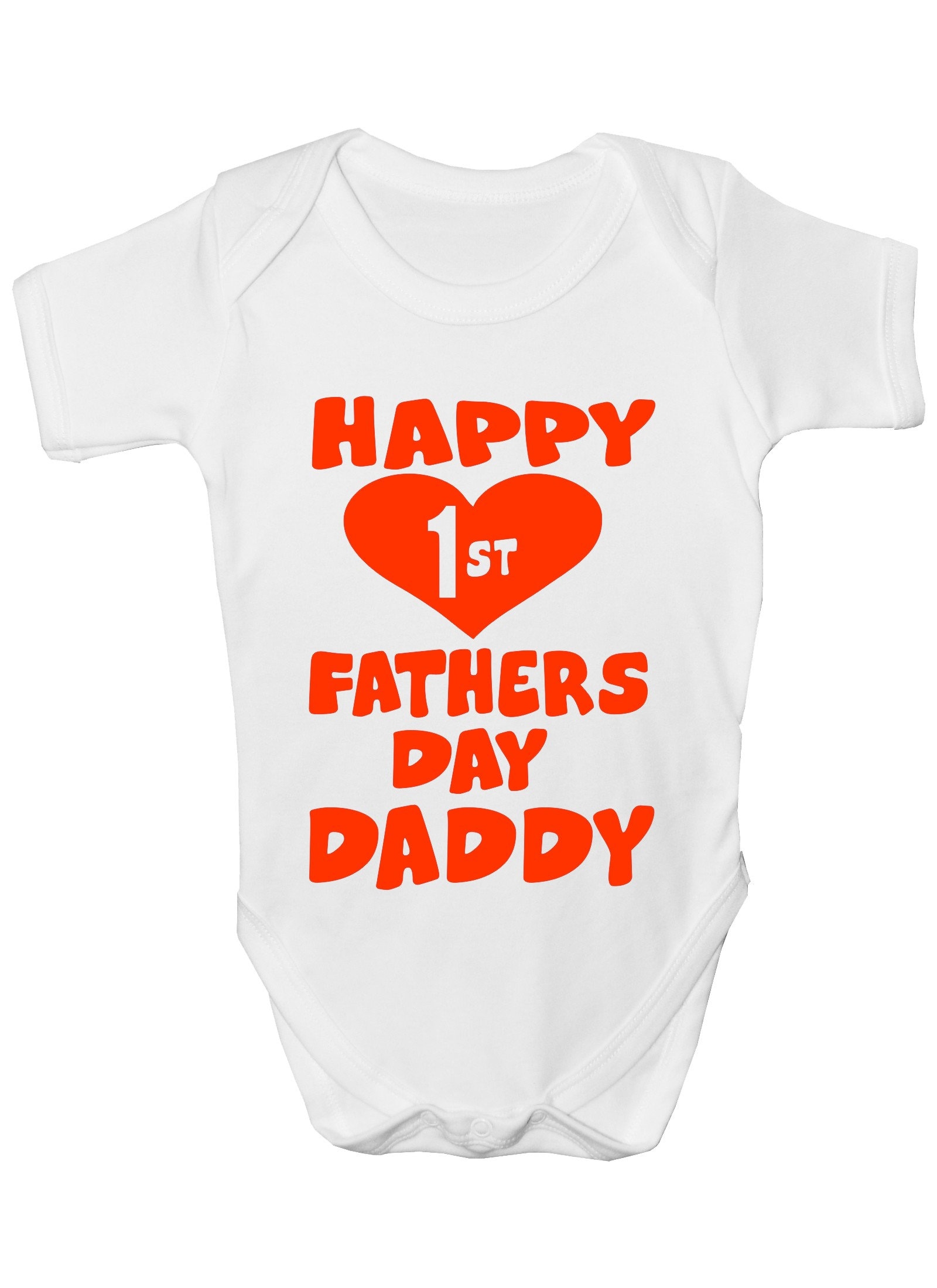 Happy 1St Father's Day Strampler Unisex Weste Aus Baumwolle von Etsy - Print4ustore