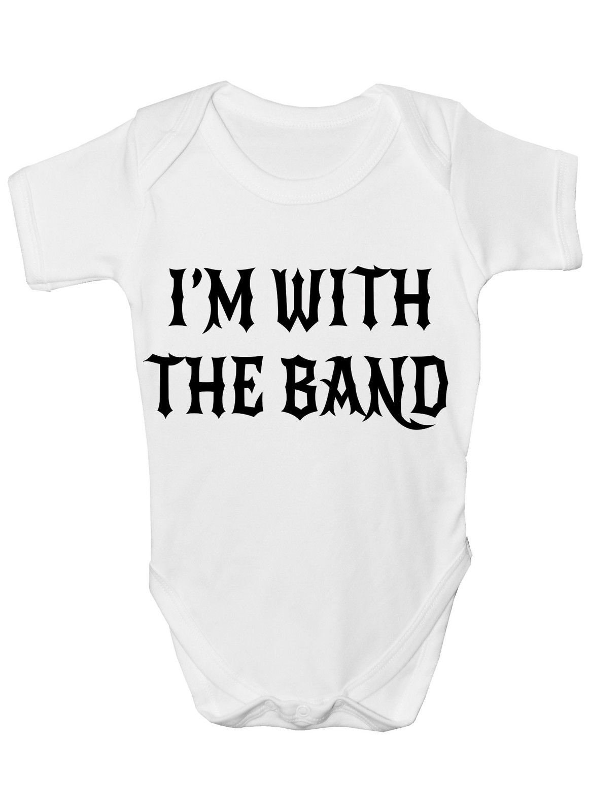I'm With The Band Onesie Strampler Weste Baby Kleidung Lustiges Geschenk von Etsy - Print4ustore