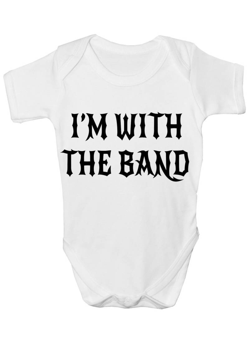 I'm With The Band Onesie Strampler Weste Baby Kleidung Lustiges Geschenk von Etsy - Print4ustore