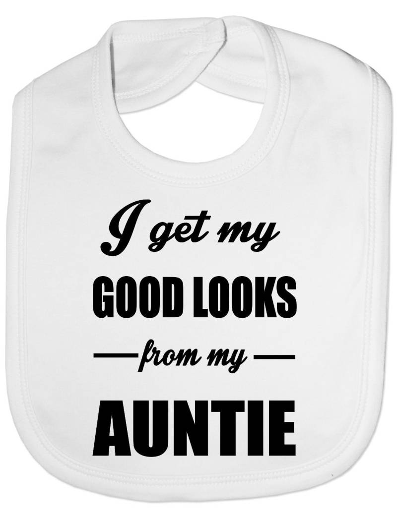 Ich Bekomme Gute Blicke Von Meiner Tante Lustige Fütterung Bib Vorhanden von Etsy - Print4ustore