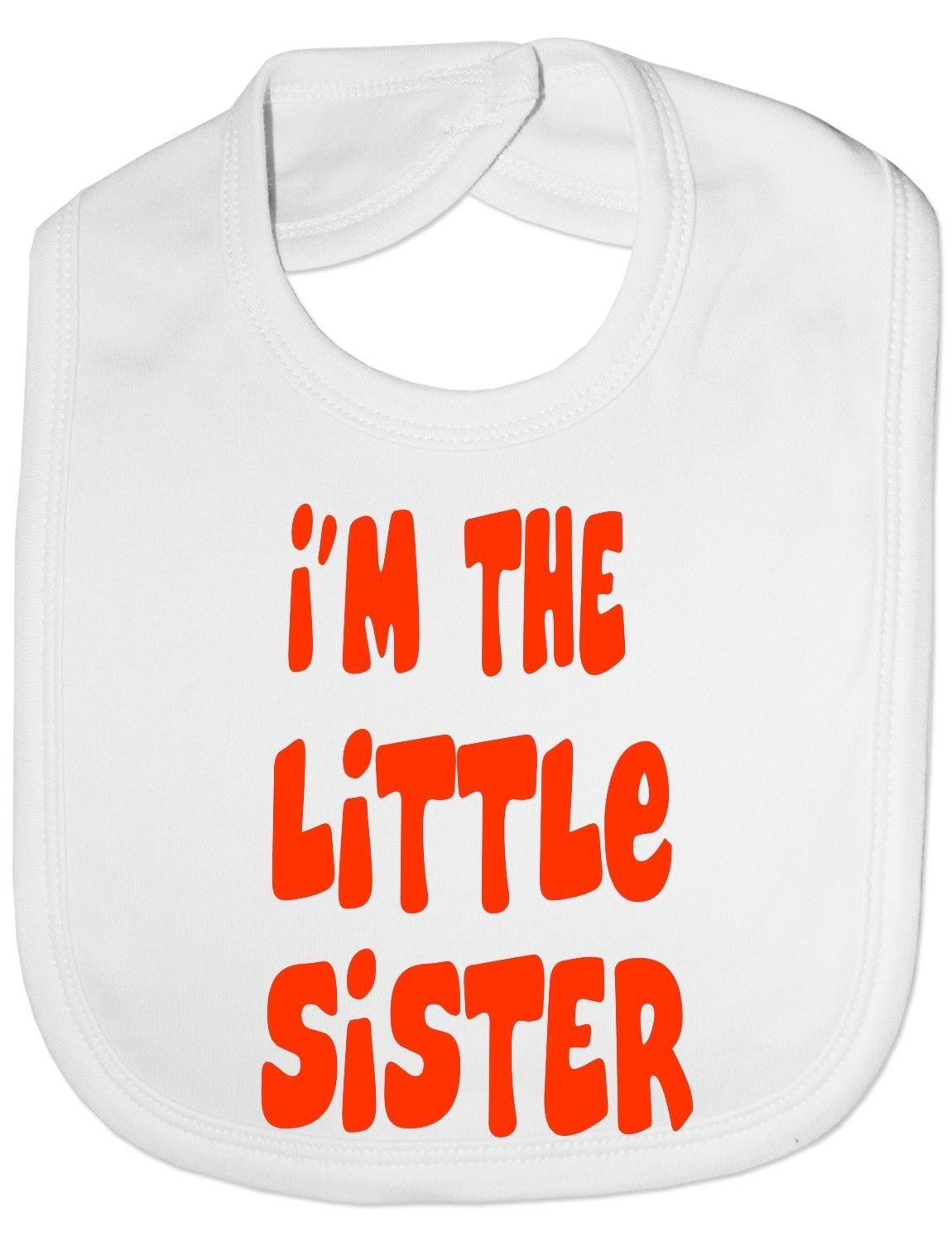 Ich Bin Die Kleine Schwester Lustige Baby Kleinkind Neugeborenen Lätzchen Geschenk von Etsy - Print4ustore