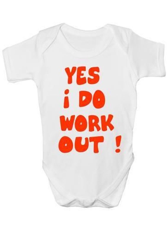 Ja, Ich Arbeite Baby Body Weste Kleidung Lustiges Geschenk von Etsy - Print4ustore