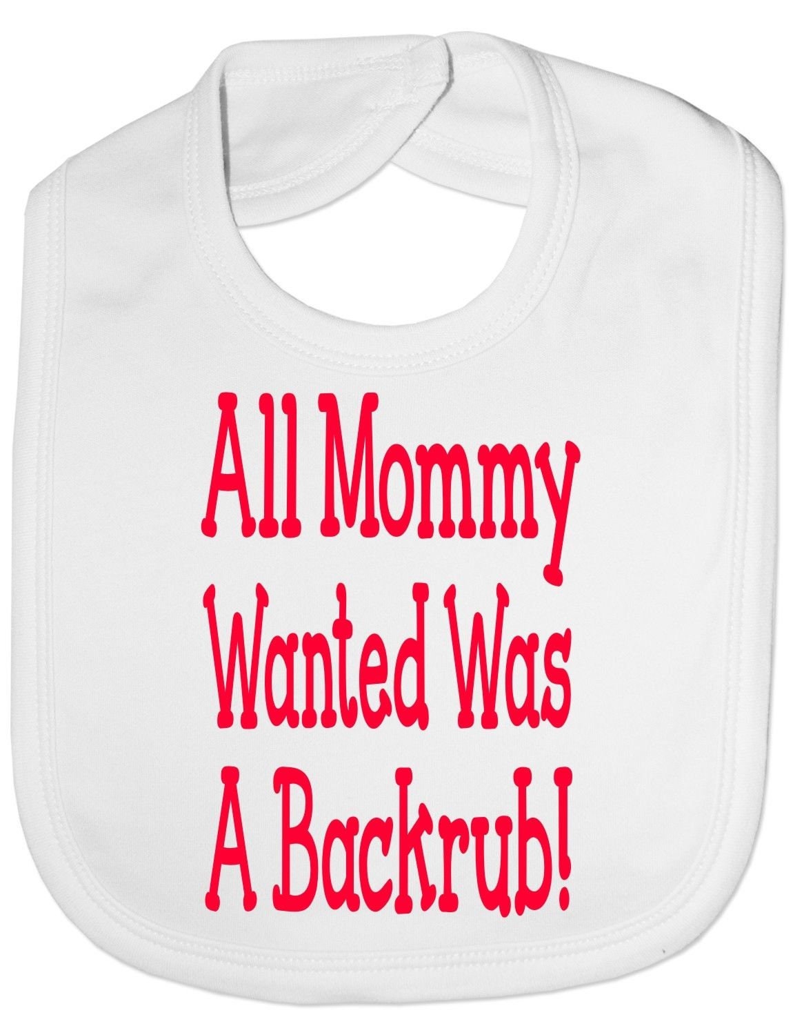 Mama Wollte Nur Ein Backrub Lustige Baby Kleinkind Neugeborenen Lätzchen Geschenk von Etsy - Print4ustore