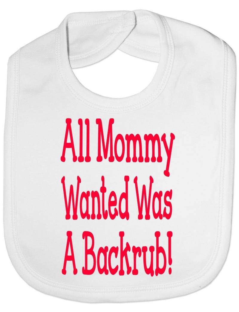Mama Wollte Nur Ein Backrub Lustige Baby Kleinkind Neugeborenen Lätzchen Geschenk von Etsy - Print4ustore