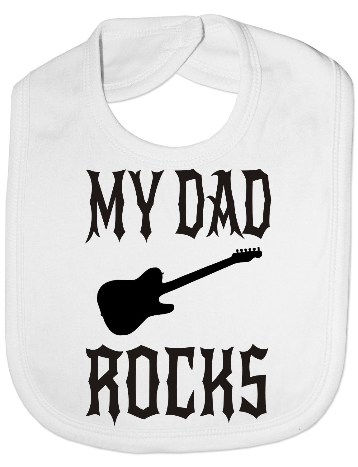 Mein Vater Rockt Lustige Baby Kleinkind Neugeborene Lätzchen Geschenk von Etsy - Print4ustore