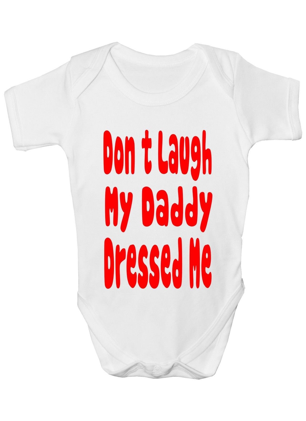 Nicht Lachen Daddy Gekleidet Mich Baby Body Weste Kleidung Lustiges Geschenk von Etsy - Print4ustore