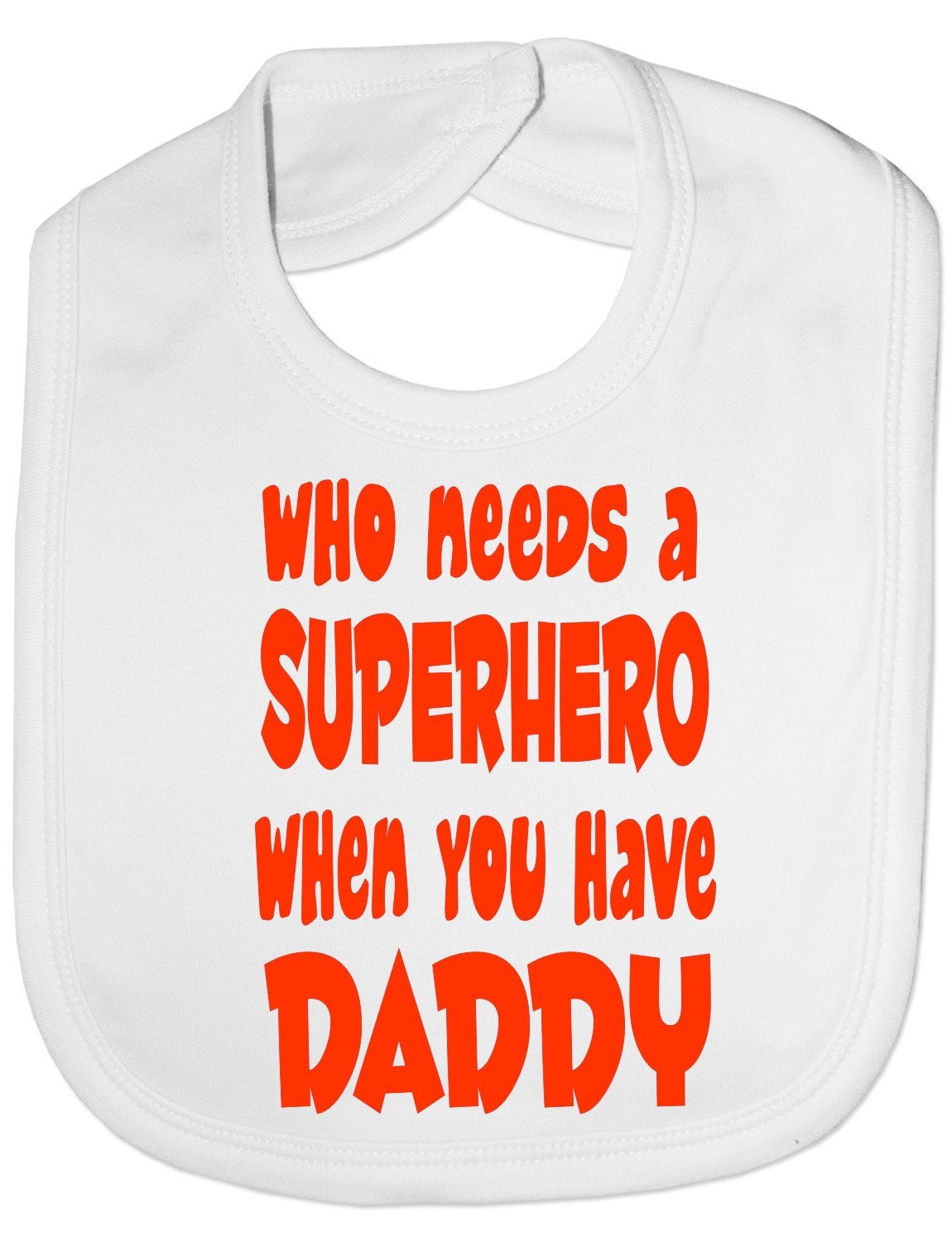 Print4U, Wer Braucht Superhelden Haben Meine Daddy Baby Fütterung Lätzchen Geschenk von Etsy - Print4ustore