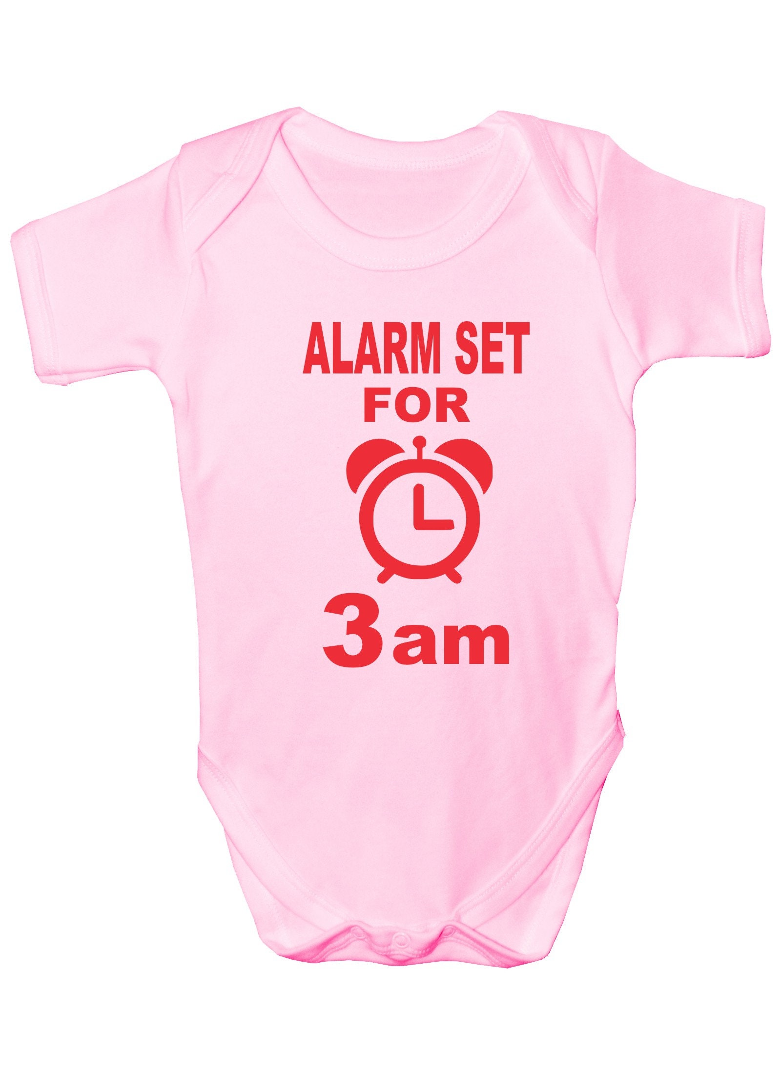 Print4U Alarm Set Für 3 Uhr Lustige Babygrow Body Geschenk von Etsy - Print4ustore