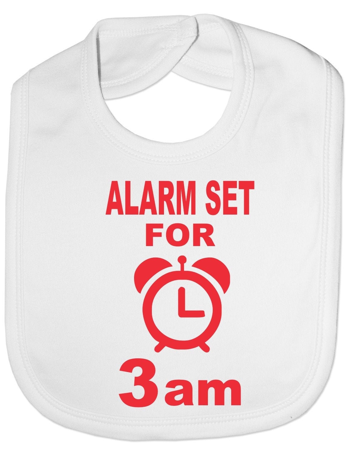 Print4U Alarm Set Für 3 Uhr Lustige Fütterung Lätzchen Geschenk von Etsy - Print4ustore