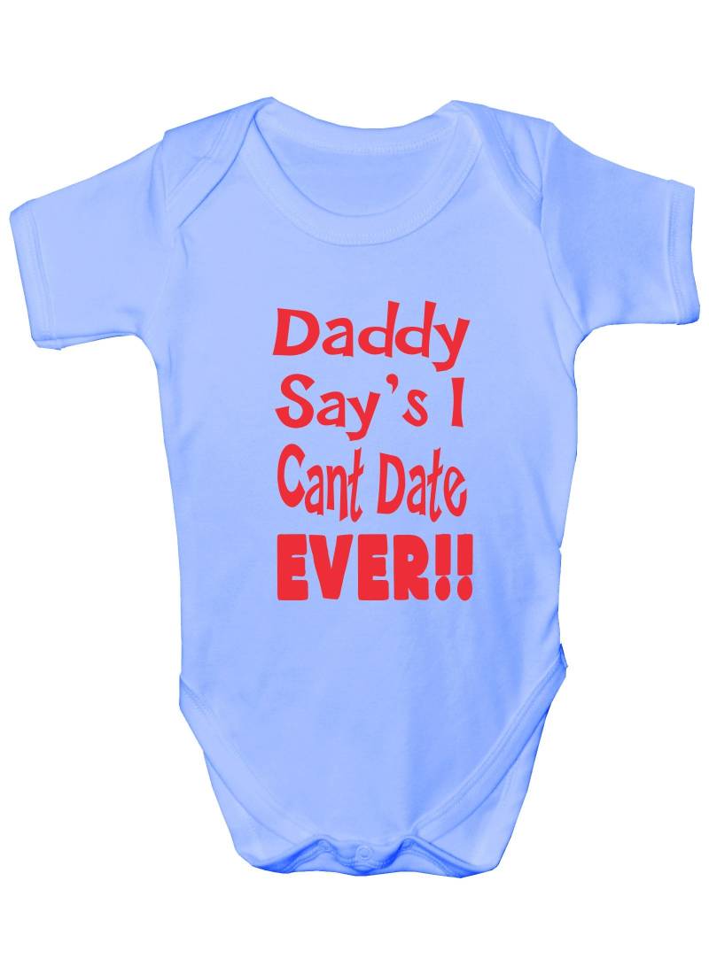 Print4U Daddy Sagt, Ich Kann Nicht Datum Jemals Lustige Babygrow Body Geschenk von Etsy - Print4ustore