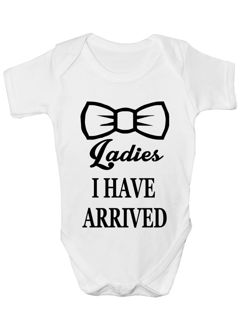 Print4U Damen Ich Angekommen Neu Geboren Jungen Mädchen Baby Babygrow Geschenk von Etsy - Print4ustore
