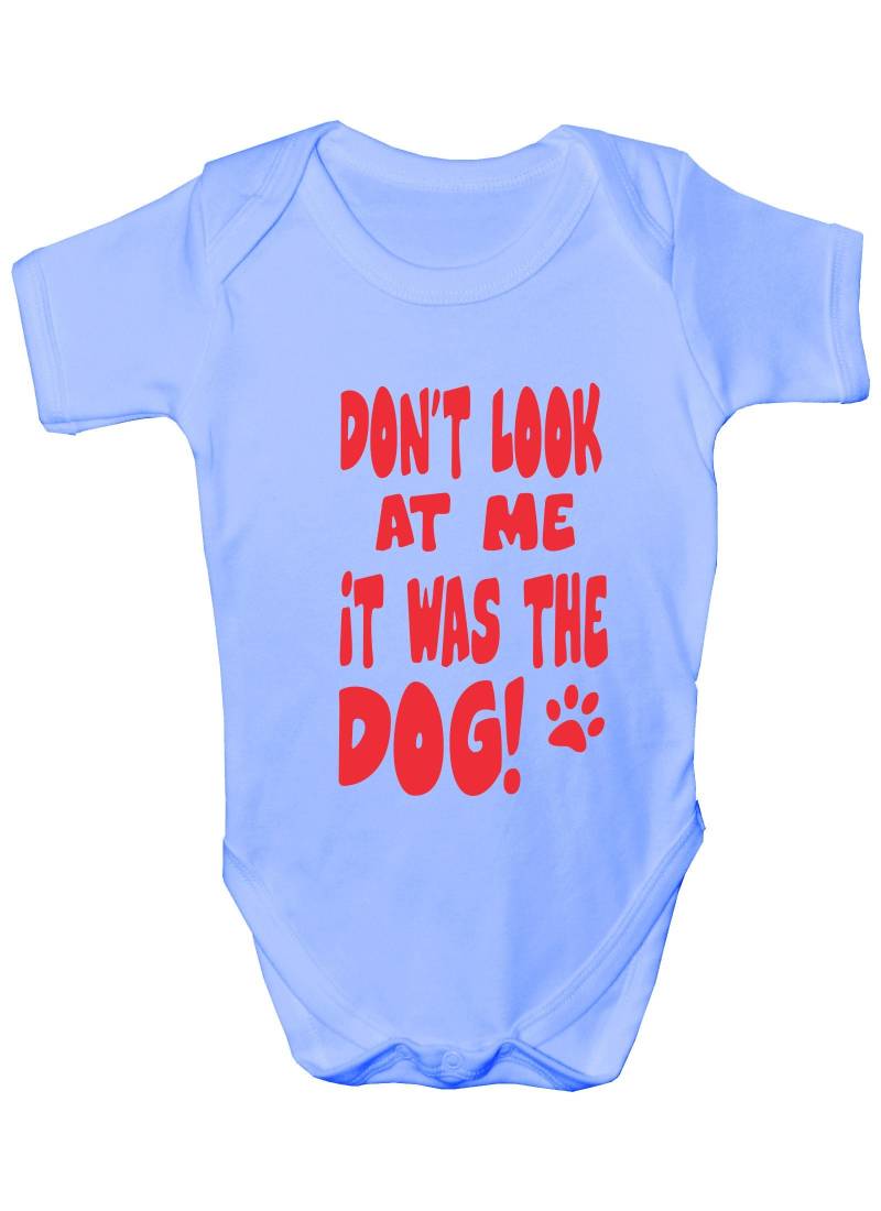 Print4U Don't Look At Me Smell Is Dog Funny Babygrow Onesie Geschenk von Etsy - Print4ustore