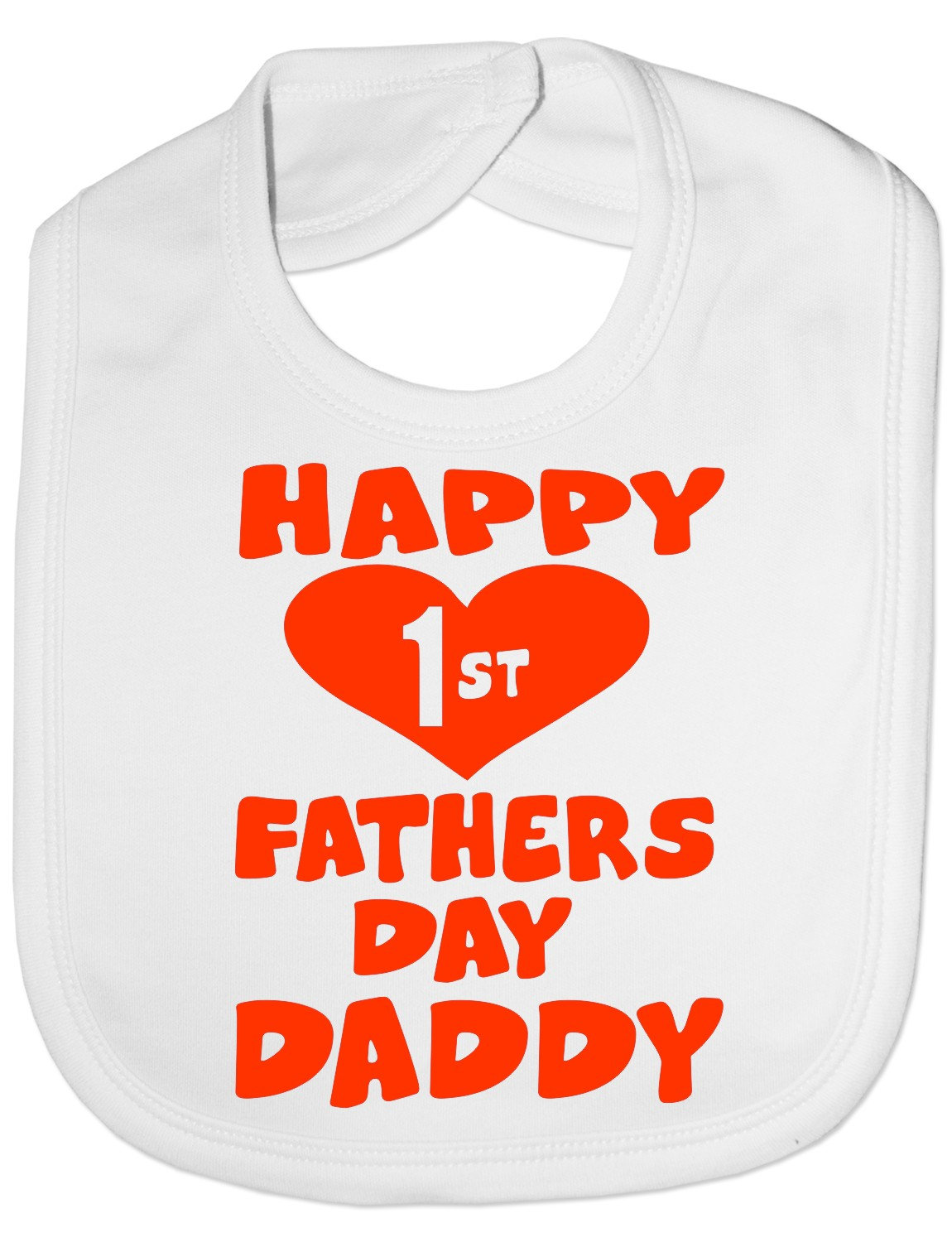 Print4U Glücklich Vatertag 1. Lustige Fütterung Lätzchen Geschenk von Etsy - Print4ustore