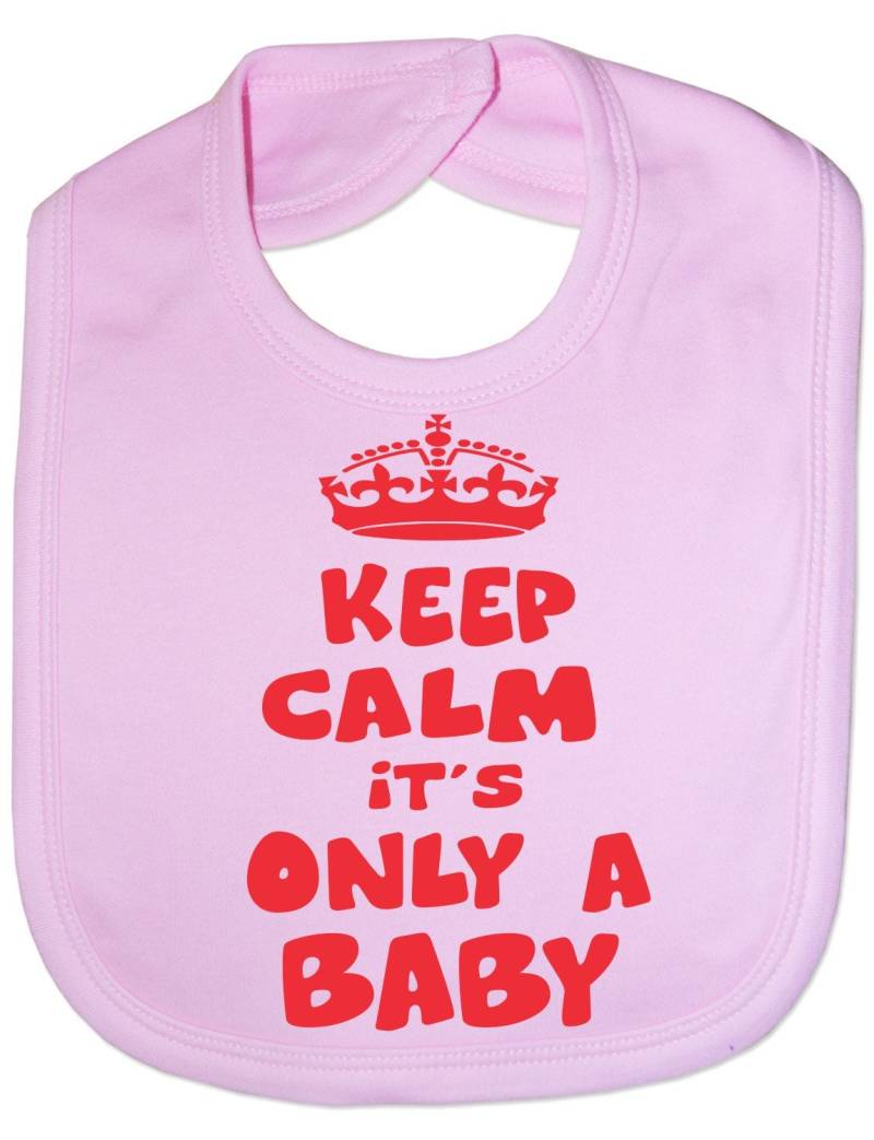 Print4U Halten Sie Ruhig Es Ist Nur Ein Baby Lustige Fütterung Lätzchen Geschenk von Etsy - Print4ustore