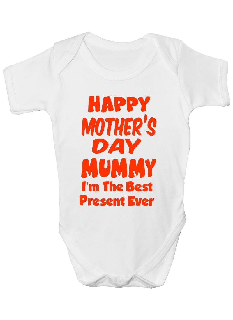 Print4U Happy Muttertag Beste Geschenk Jungen Mädchen Babygrow von Etsy - Print4ustore