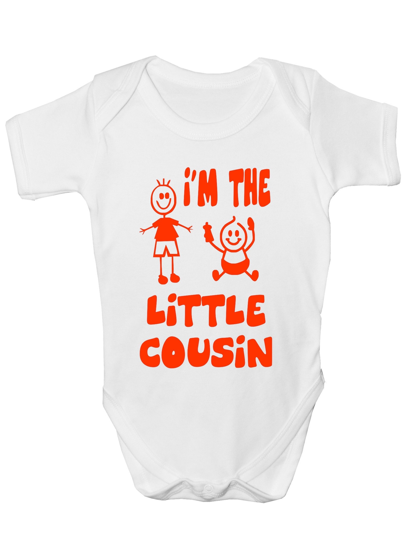 Print4U Ich Bin Der Kleine Cousin Lustige Jungen Mädchen Baby Babygrow Geschenk von Etsy - Print4ustore