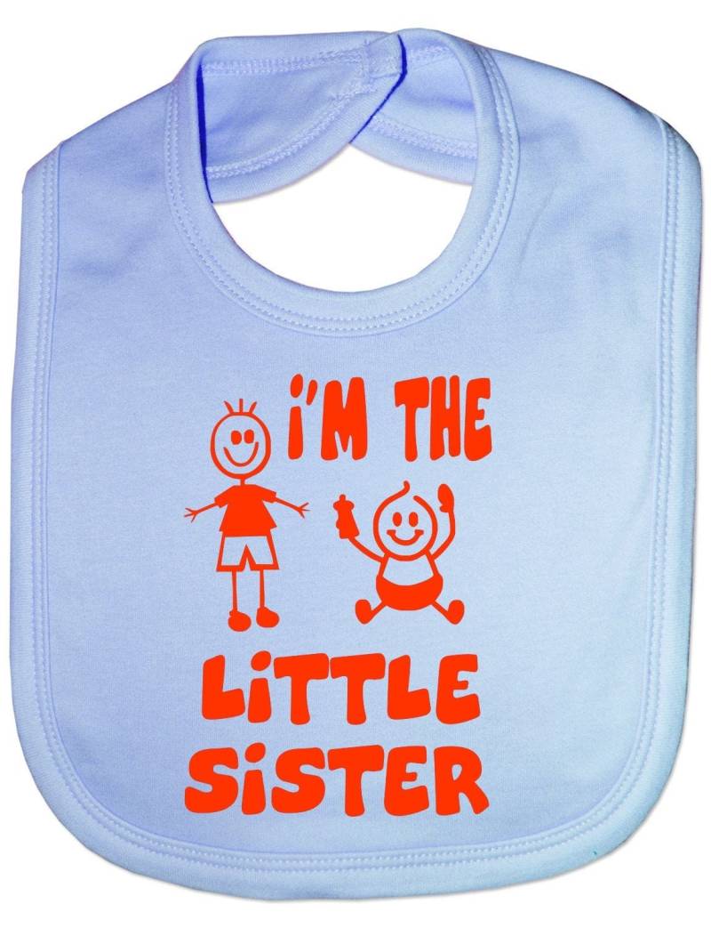 Print4U Ich Bin Die Kleine Schwester Lustige Baby Fütterung Lätzchen Geschenk von Etsy - Print4ustore