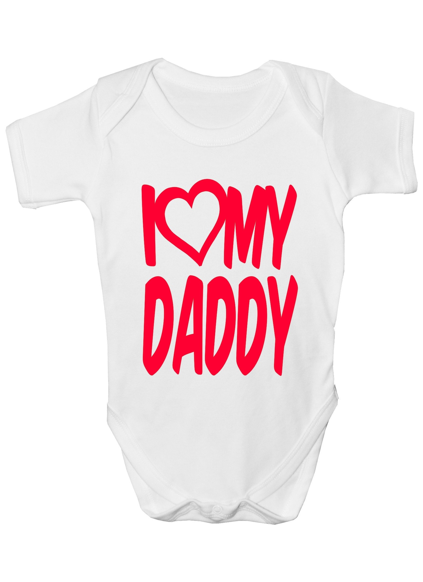 Print4U Ich Liebe Meinen Daddy Jungen Mädchen Baby Babygrow Geschenk von Etsy - Print4ustore