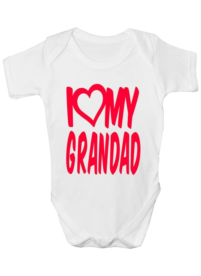 Print4U Ich Liebe Meinen Opa Jungen Mädchen Baby Babygrow Geschenk von Etsy - Print4ustore