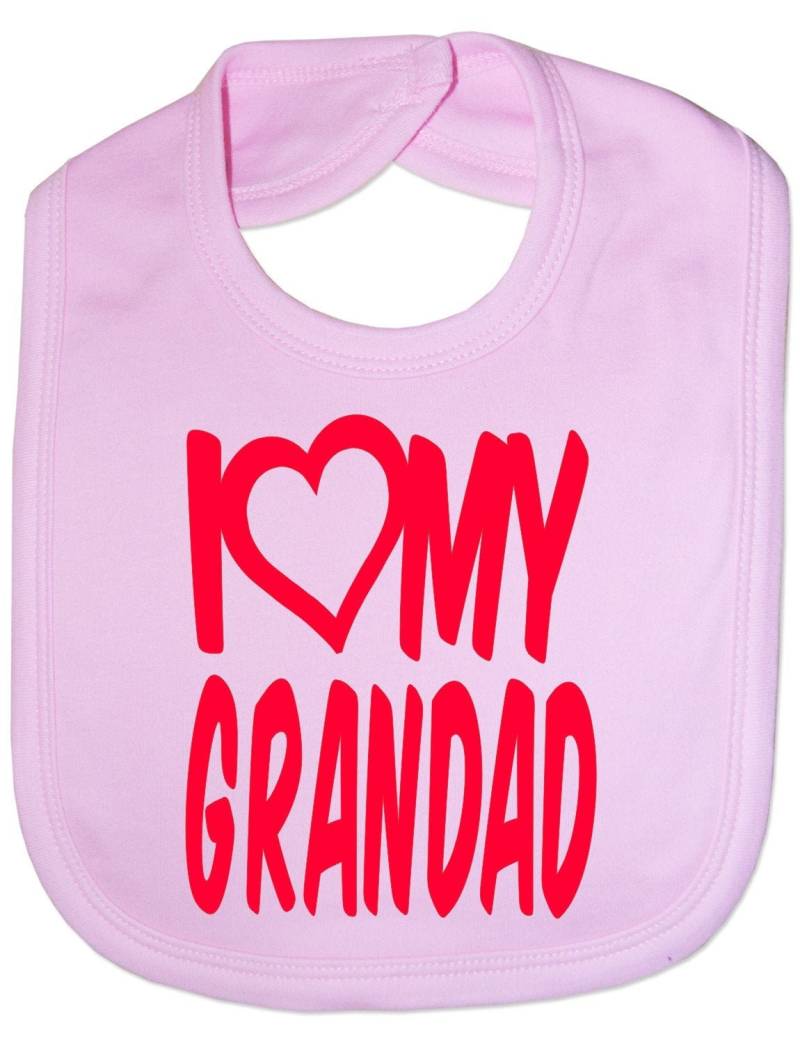 Print4U Ich Liebe Meinen Opa Jungen Mädchen Baby Fütterung Lätzchen Geschenk Eine Größe von Etsy - Print4ustore