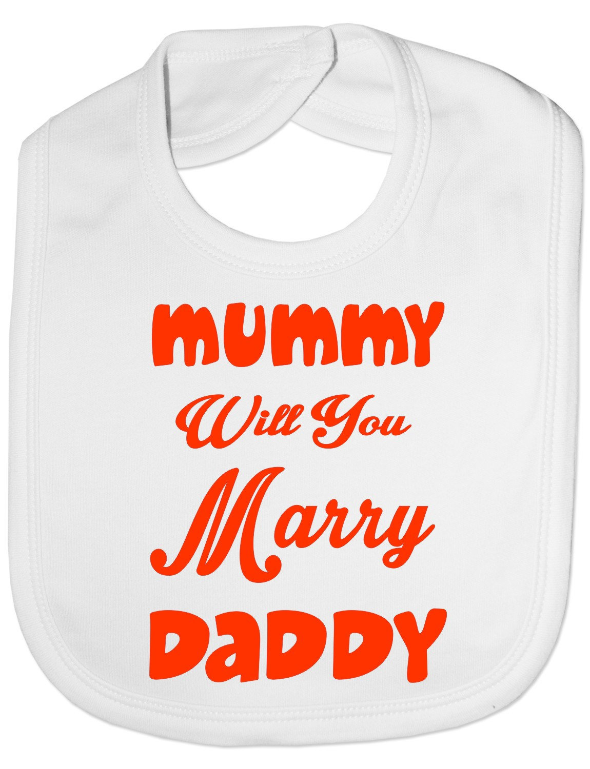 Print4U Mumie Werden Sie Heiraten Daddy Baby Fütterung Lätzchen Geschenk von Etsy - Print4ustore