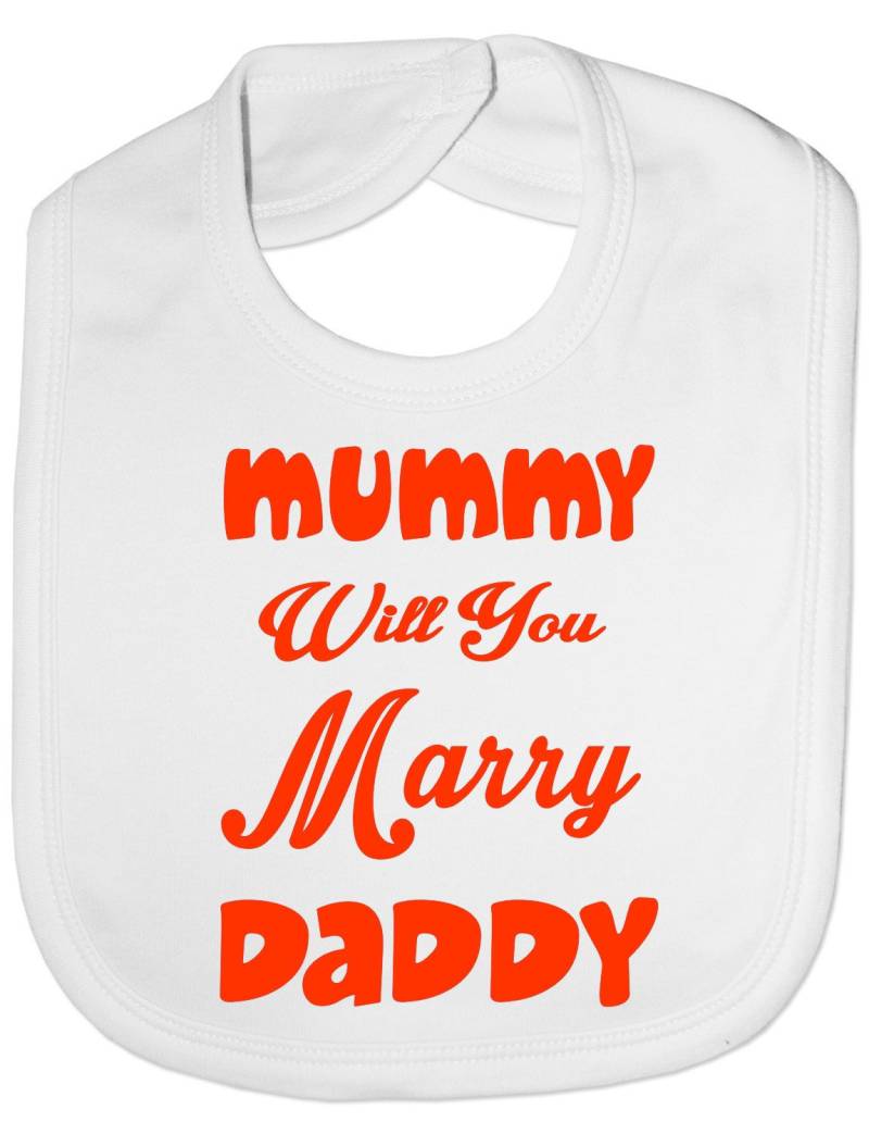 Print4U Mumie Werden Sie Heiraten Daddy Baby Fütterung Lätzchen Geschenk von Etsy - Print4ustore