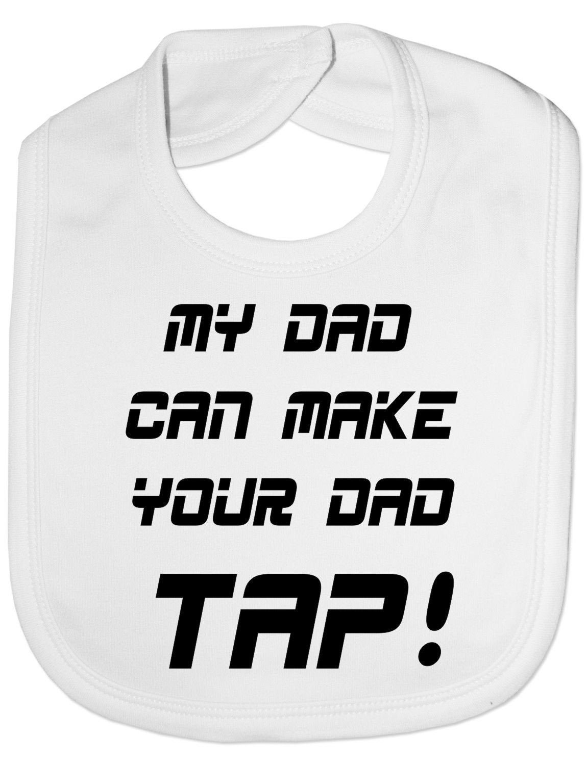 Print4U Unisex Babys Mein Vater Machen Ihren Tippen Ufc Mma Baby Lätzchen von Etsy - Print4ustore