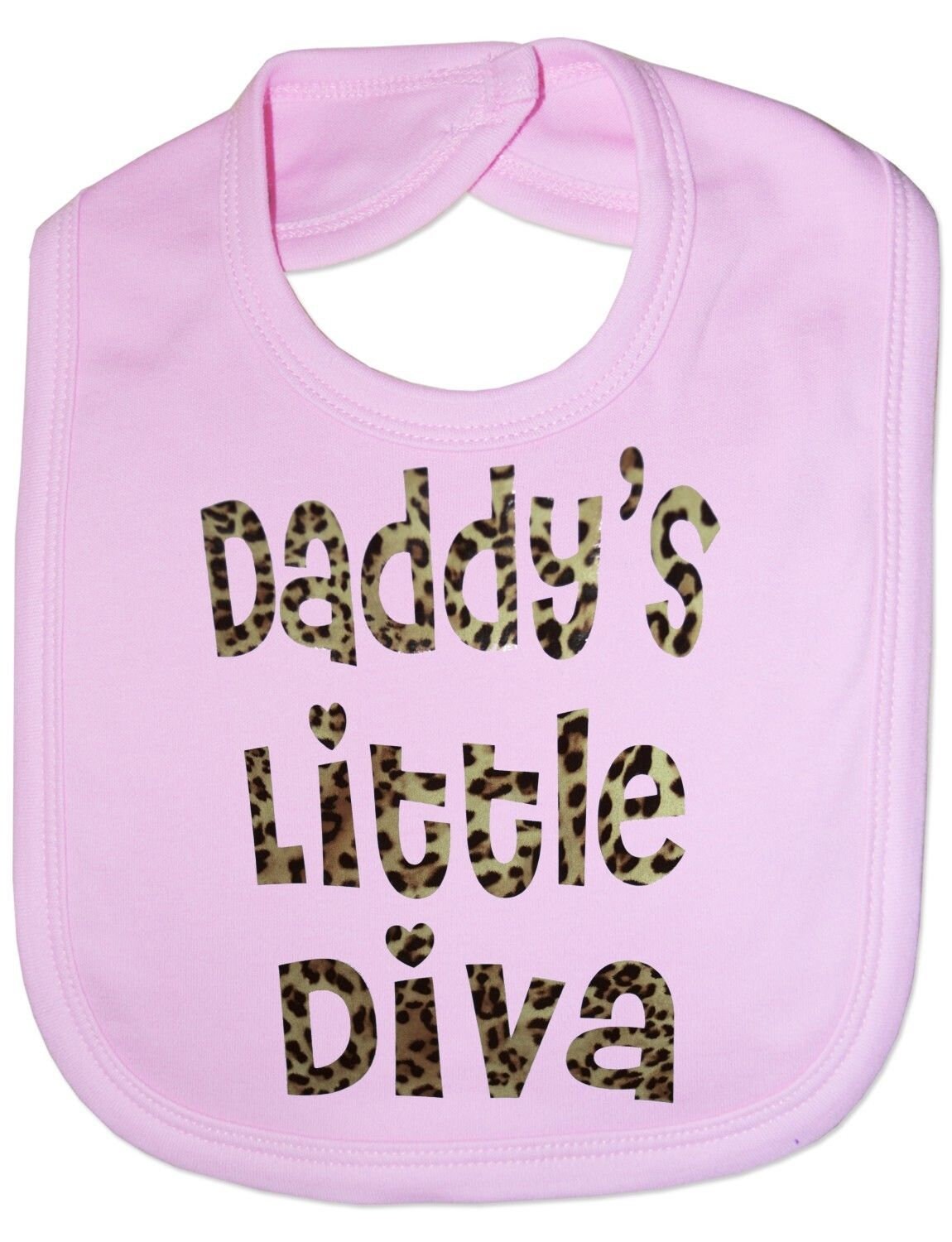 Print4U Unisex Babys Papa S Kleine Diva in Tier Printbib Eine Größe von Etsy - Print4ustore