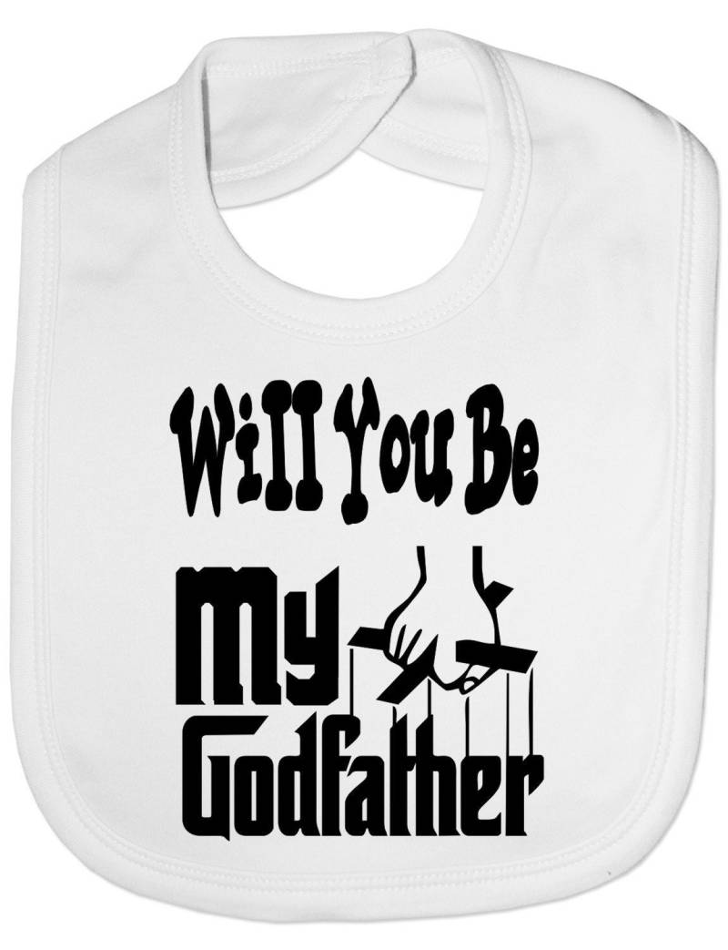 Print4U Werden Sie Mein Paten Taufen Lustige Fütterung Lätzchen Vorhanden von Etsy - Print4ustore