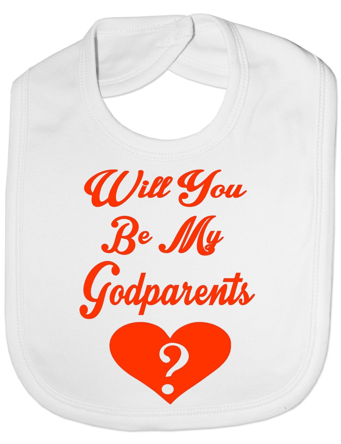 Print4U Werden Sie Meine Paten Taufen Lustige Fütterung Lätzchen Vorhanden Sein von Etsy - Print4ustore