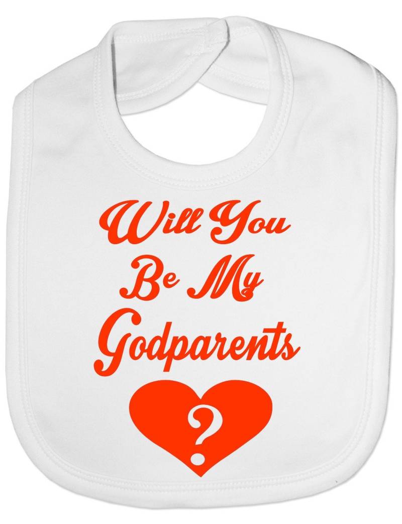 Print4U Werden Sie Meine Paten Taufen Lustige Fütterung Lätzchen Vorhanden Sein von Etsy - Print4ustore