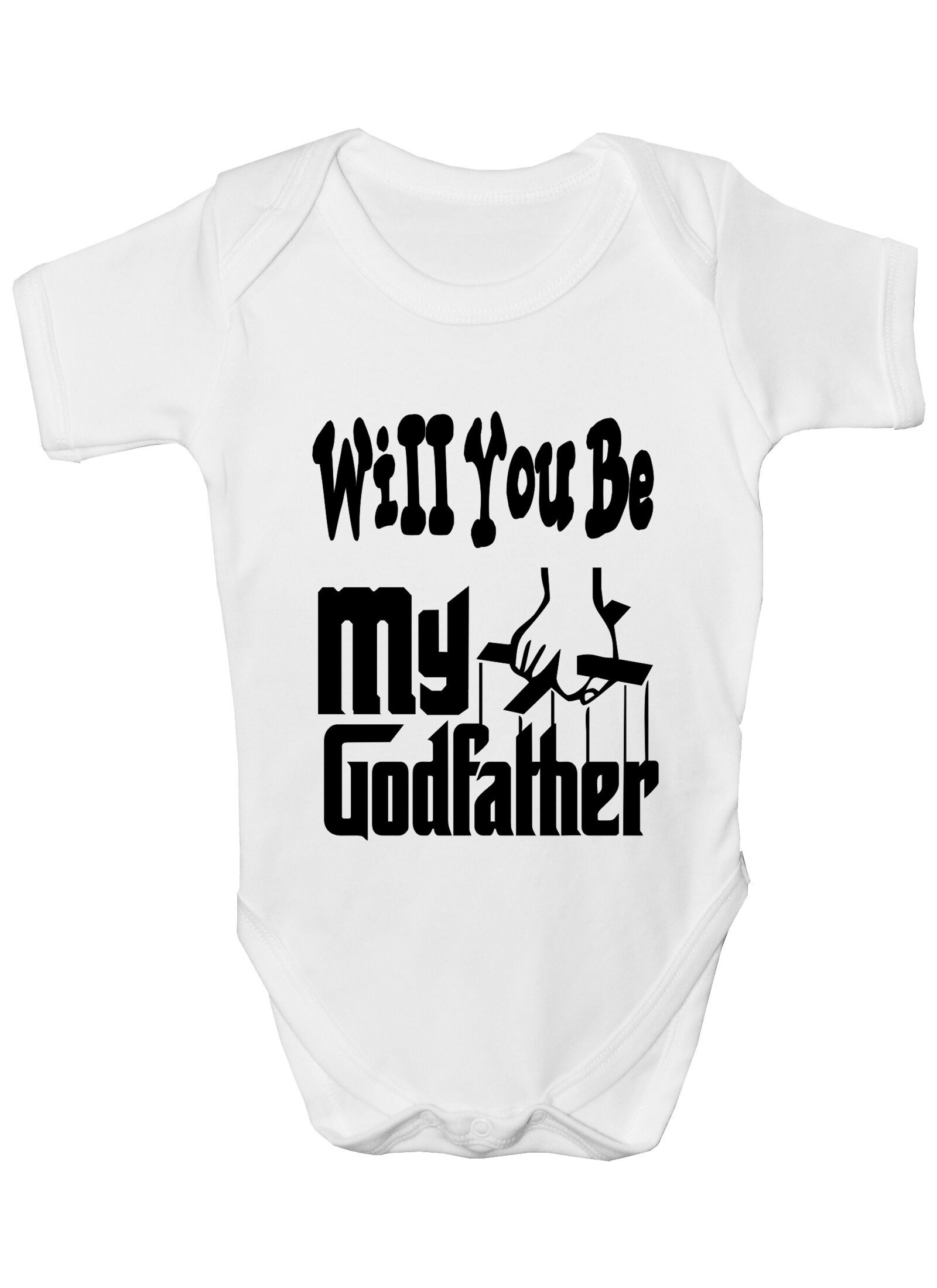 Print4U Will You Be My Godfather Tauf Jungen Mädchen Babygeburt von Etsy - Print4ustore