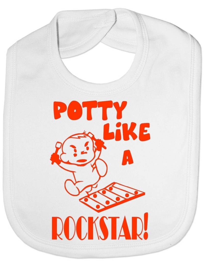 Töpfchen Wie Ein Rock Star Lustige Baby Kleinkind Neugeborenel Lätzchen Geschenk von Etsy - Print4ustore