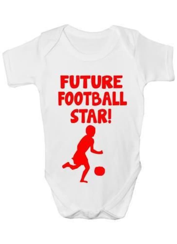 Zukünftige Fußball-star-Sport Lustige Baby Body Weste Geschenk Junge Mädchen Baby-Kleidung von Etsy - Print4ustore