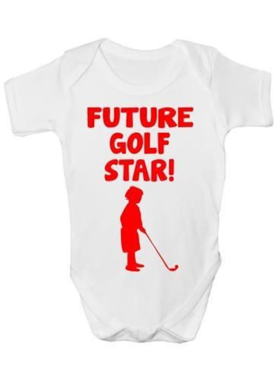Zukunft Golf Star Sport Baby Body Weste Kleidung Lustiges Geschenk von Etsy - Print4ustore