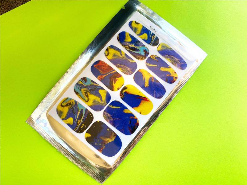 Miss Messy - Nail Wraps von Etsy - PastiqueDream