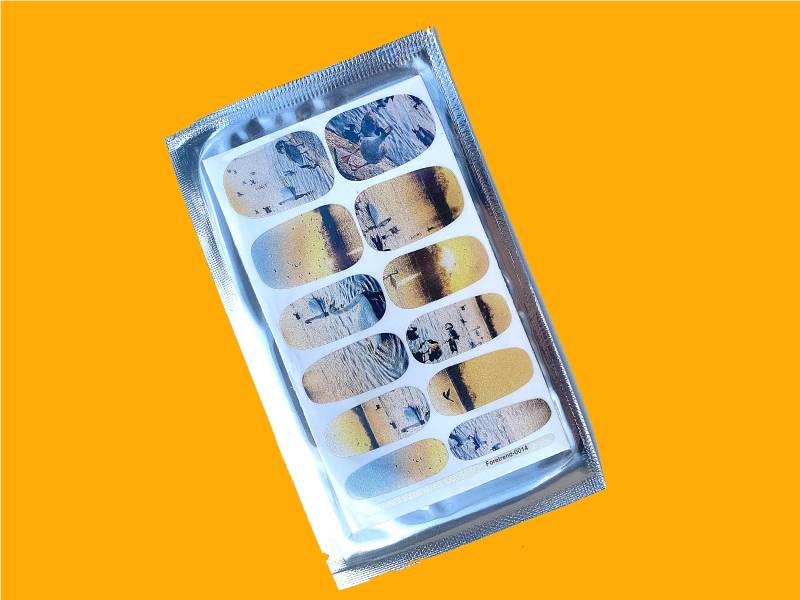 Sunset By The Lake - Nail Wraps von Etsy - PastiqueDream