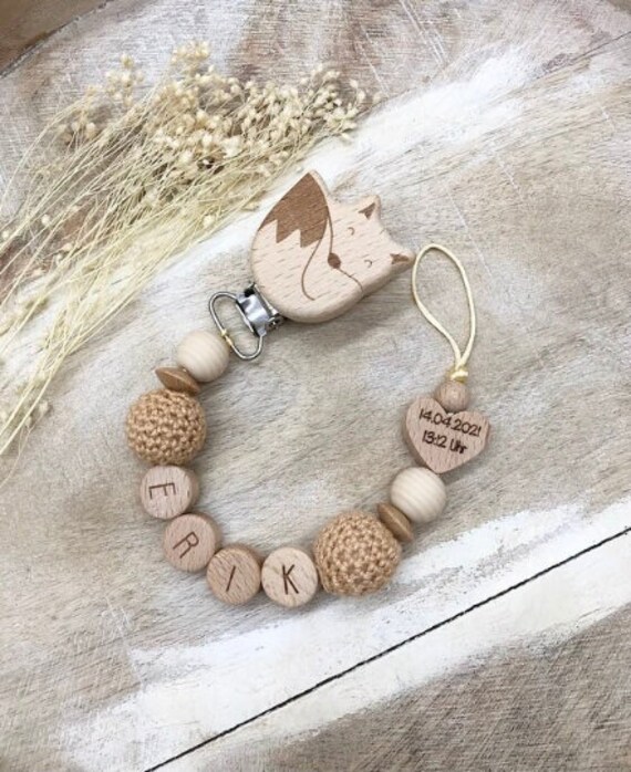 Schnullerkette Mit Namen Personalisiert Graviert Geschenk Taufe/Geburt Verschiedene Schriftarten Clips Schnullerkette Mit Namen Personalisiert Graviert Geschenk Taufe/Geburt Verschiedene Schriftarten Clips von Etsy - PureDesignBabyHerz