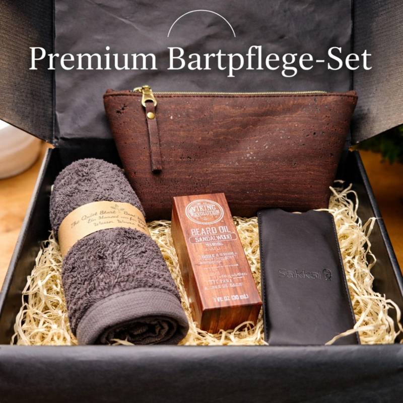Bartpflege Set Herren - Geschenk Für Männer Bartöl , Bartkamm Kork Kulturtasche Nachhaltiges -The Beard Ritual Bartpflege Set Herren - Geschenk Für Männer Bartöl , Bartkamm Kork Kulturtasche Nachhaltiges -The Beard Ritual von Etsy - PureMomentsMore