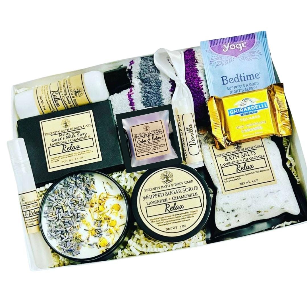 Abstand Schwarze Self Care Geschenkbox - Geburtstagsgeschenk, Danke Oder Denken An Sie Spa Box Entspannungsgeschenk Für Frauen, Verwöhngeschenkbox von Etsy - PureSereneGifts