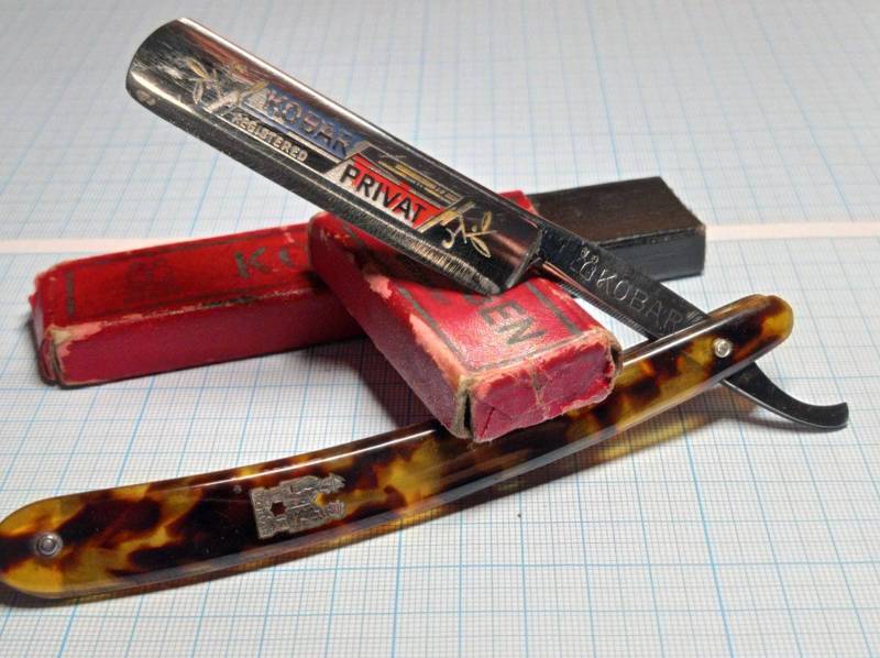 Vintage Rasiermesser "Kobar" von Etsy - PurplerainUA