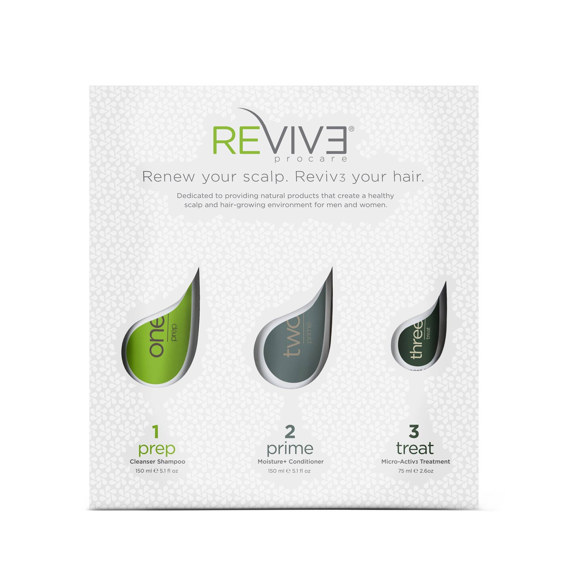 Revive Procare - Anti-Haarausfall-Behandlungsset Dreiteiliges System, Das Gesundes Haarwachstum Fördert von Etsy - QualityHairCare