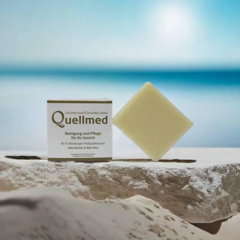 Quellmed Reinigung & Pflege Für Dein Gesicht - Strahlend Seidige Haut Mit Heilquellwasser Und Aloe Vera Für Alle Hauttypen von Etsy - Quellmed