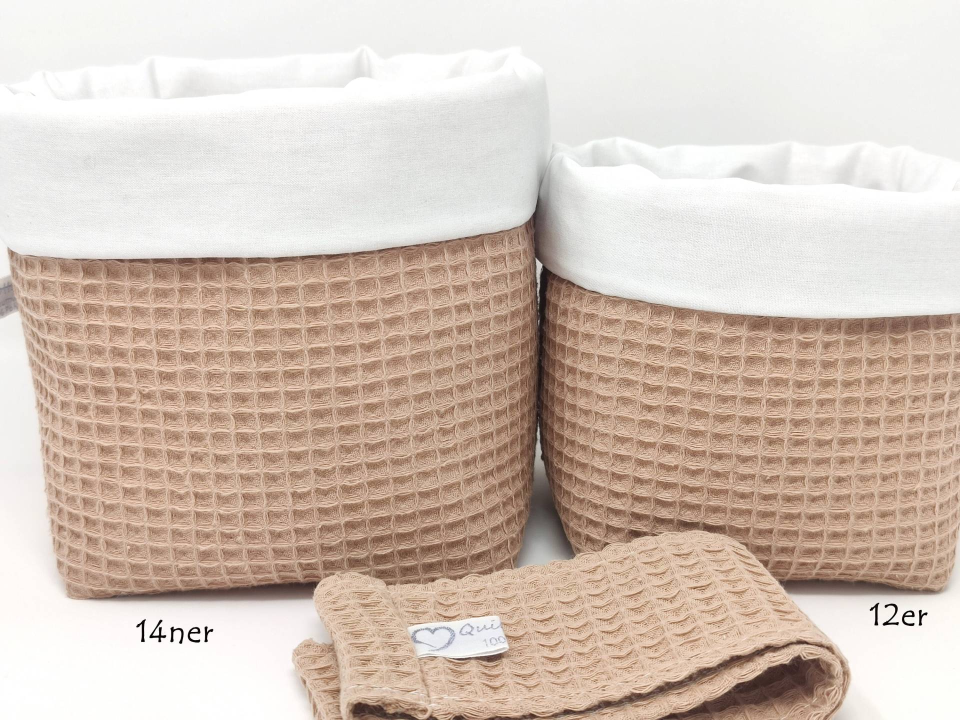 Ab 11, 95 Euro, "Camel" Utensilo-Sets Und Einzeln, Waffelpique, Aufbewahrung, Stoffkörbe, Feuchttücherbox Bezug, Organizer Ab 11, 95 Euro, "Camel" Utensilo-Sets Und Einzeln, Waffelpique, Aufbewahrung, Stoffkörbe, Feuchttücherbox Bezug, Organizer von Etsy - QuiltCottageLove