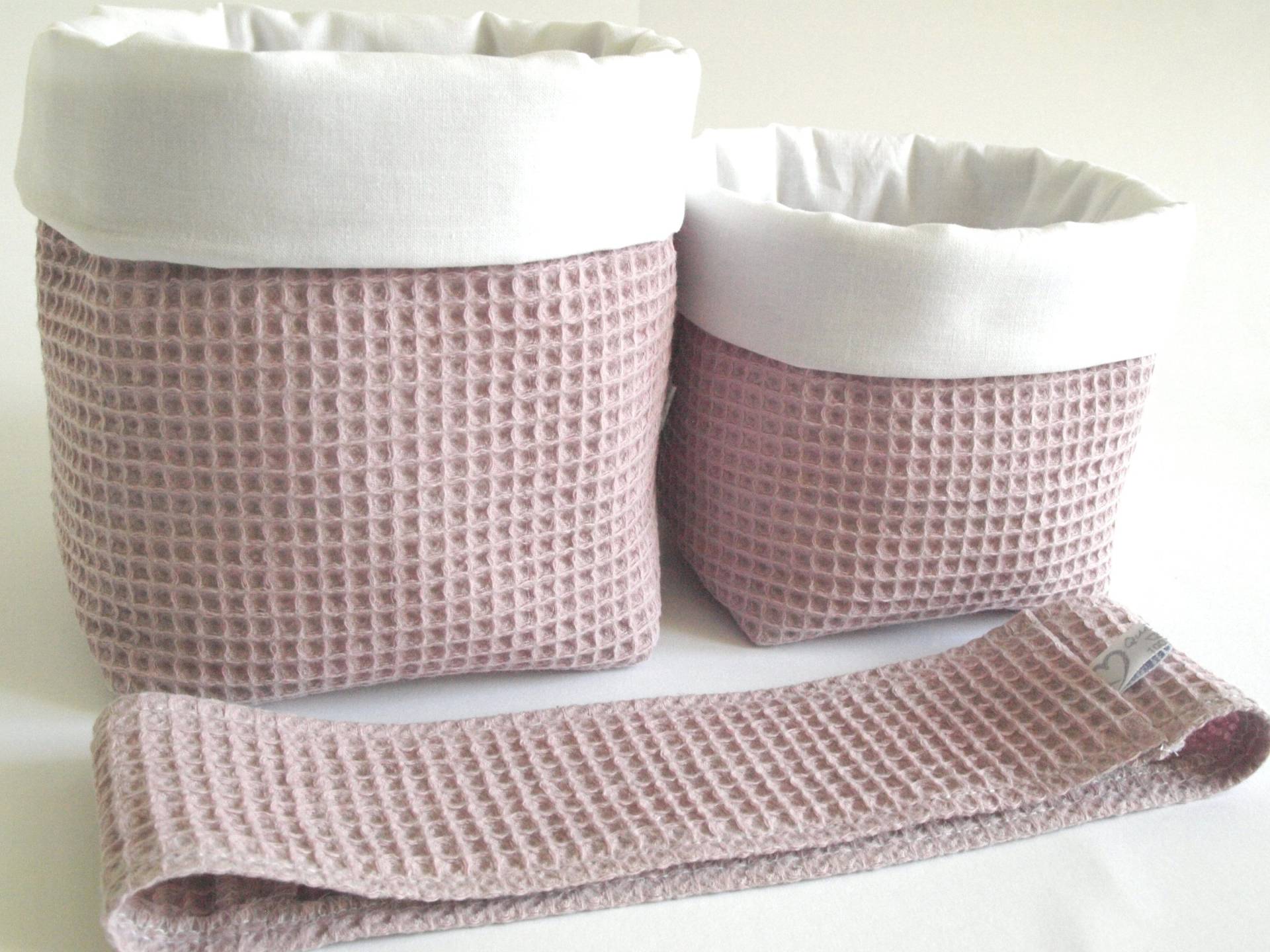 Ab 11, 95 Euro, Utensilos Als Set Oder Einzeln, & Feuchttücherbox Bezug, Waffelpique Altrosa, Stoffkorb, Stoffkörbe, Utensilo, Rosa von Etsy - QuiltCottageLove