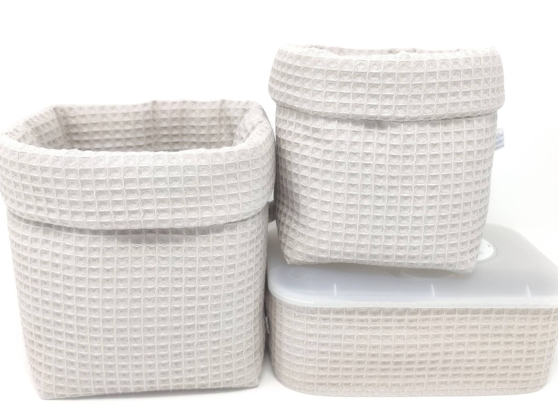 Ab 14, 95 Euro, "Uni Hellbeige Waffelpique Utensilos" Stoffkörbe, Set-Wahl, Einzelwahl, Aufbewahrung, Wickeltisch, Sand, Beige, Organizer Ab 14, 95 Euro, "Uni Hellbeige Waffelpique Utensilos" Stoffkörbe, Set-Wahl, Einzelwahl, Aufbewahrung, Wickeltisch, Sand, Beige, Organizer von Etsy - QuiltCottageLove