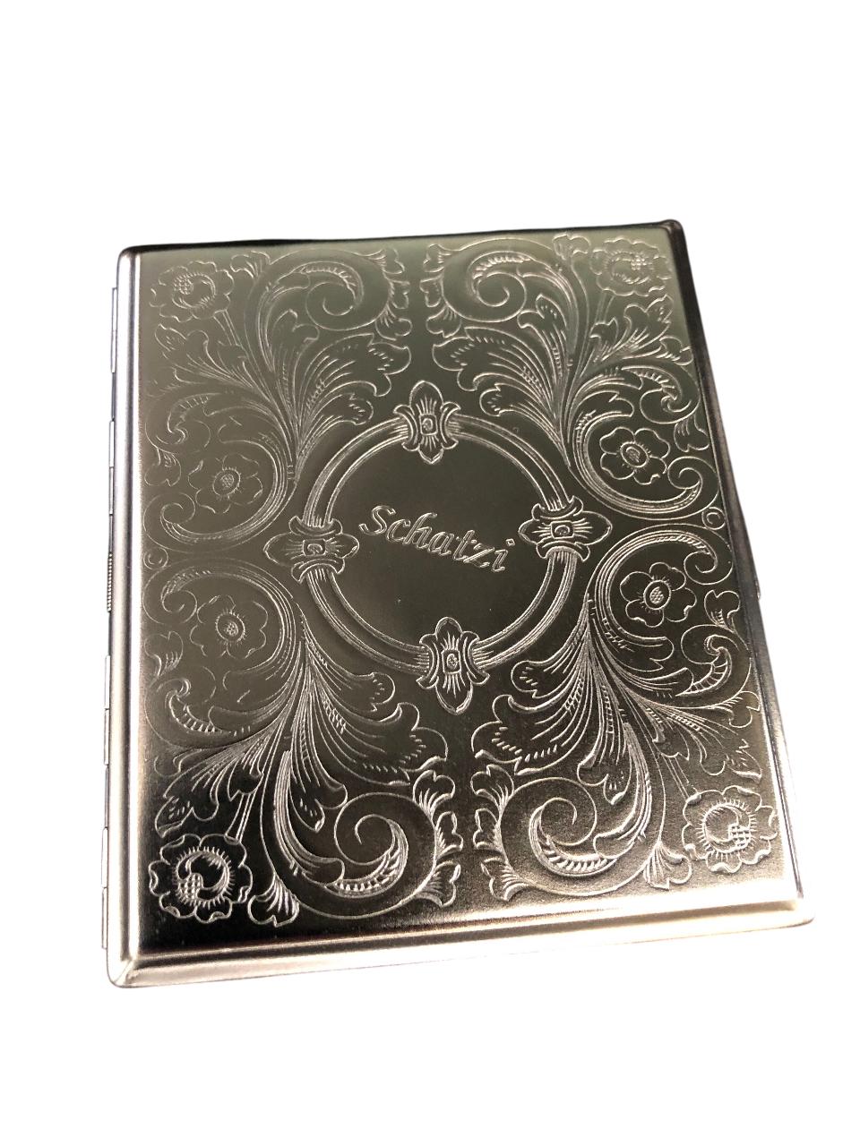 Zigarettenetui Aus Metall Mit Gravur Zigarettenbox Personalisierbar Geschenk von Etsy - RNOnlineShop