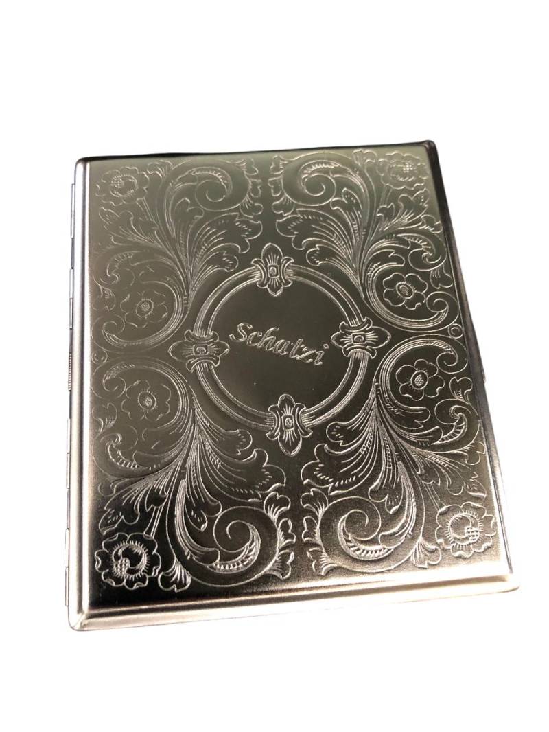 Zigarettenetui Aus Metall Mit Gravur Zigarettenbox Personalisierbar Geschenk von Etsy - RNOnlineShop