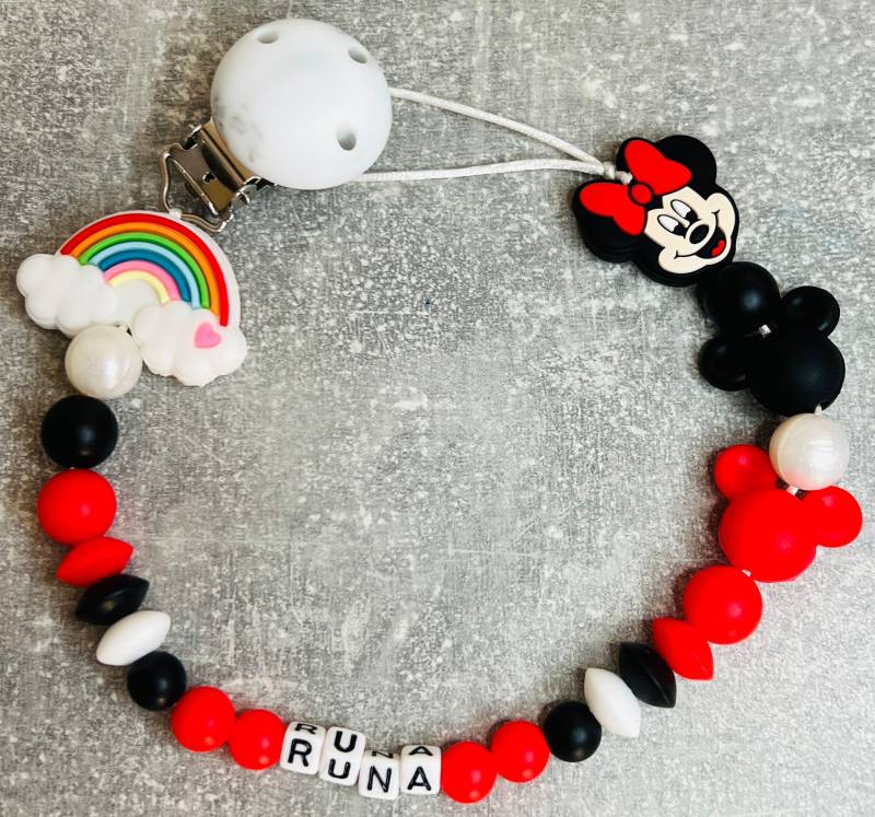 Schnullerkette Mit Namen - Individuell & Farbenfroh Ideales Geschenk Zur Geburt Oder Babyshower von Etsy - RRXRSHOP
